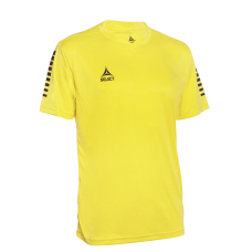 Футболка SELECT Pisa player shirt s/s Yellow-Black